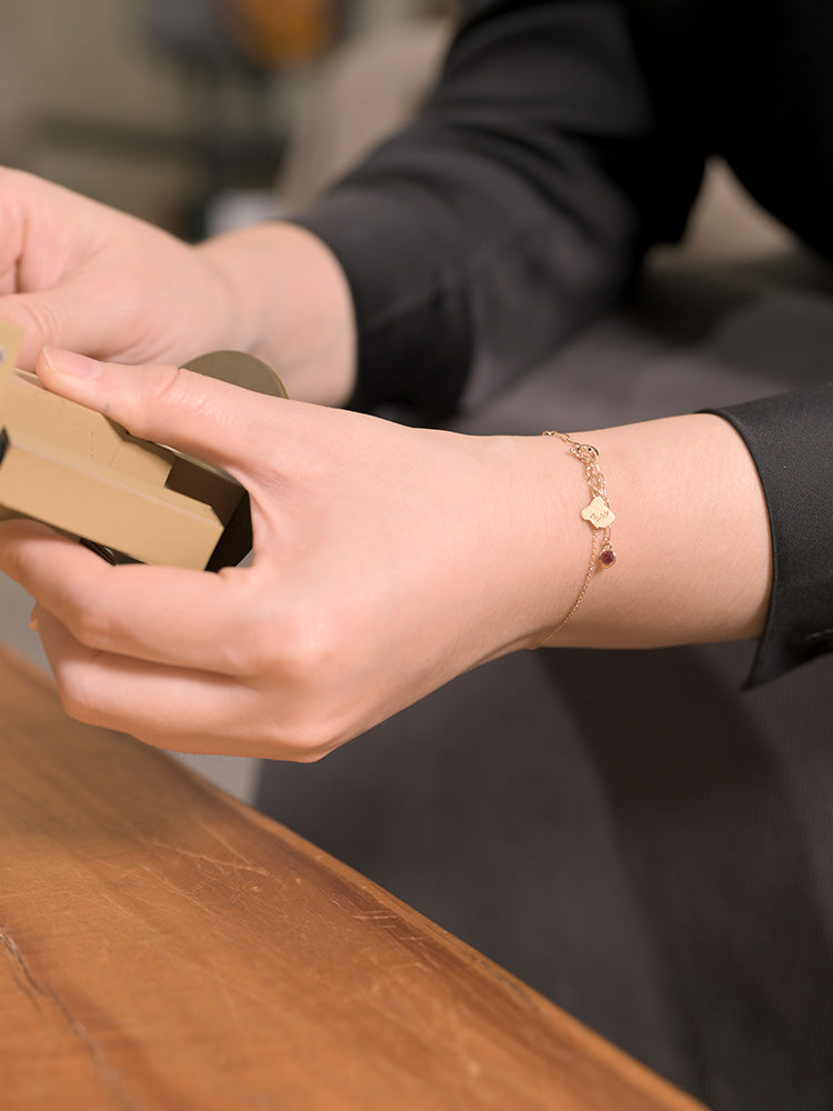 「听香」| 记忆面包|考的都会蒙的都对幸运18k金泡泡钻石红绳手链