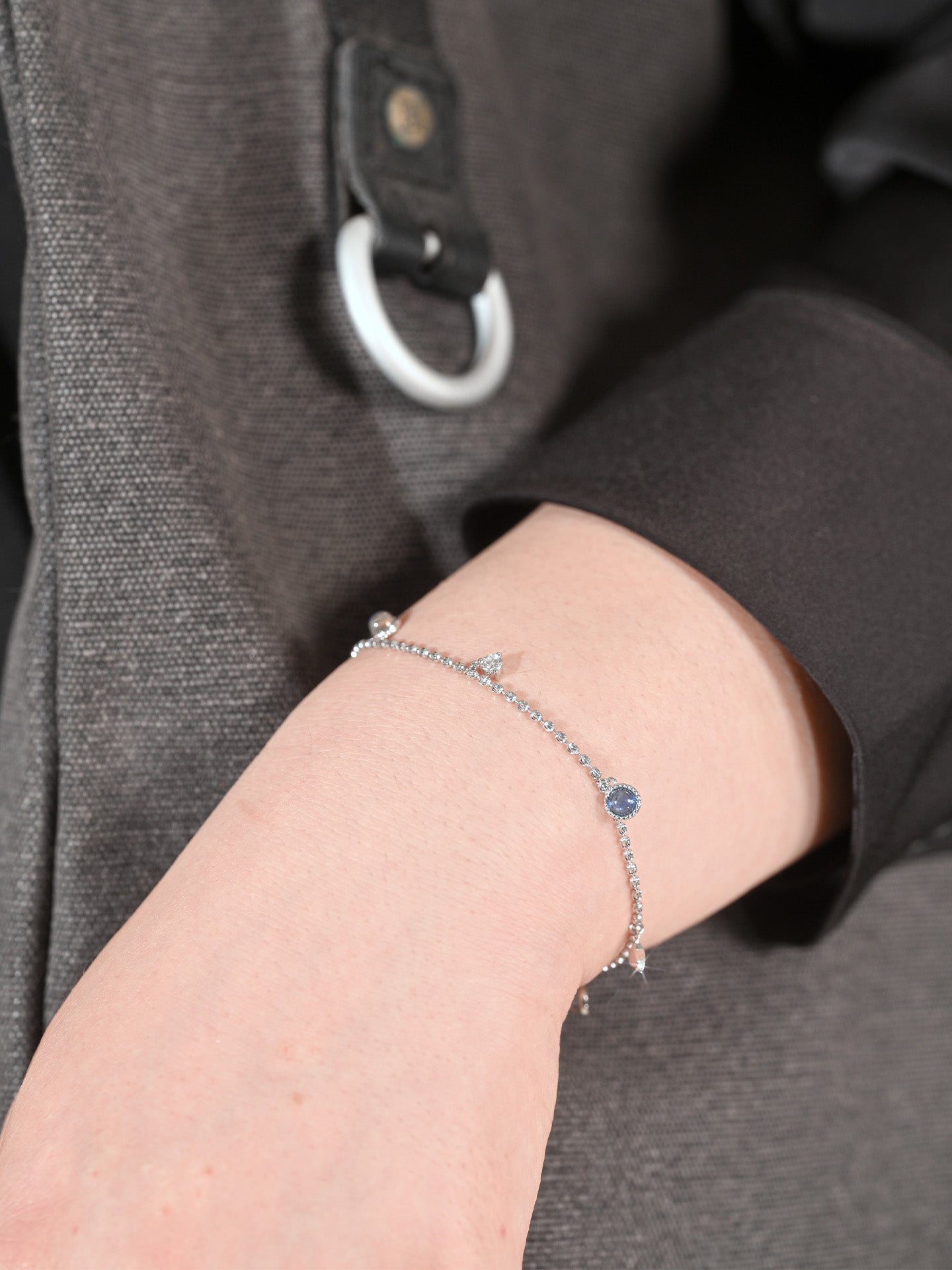 「听香」| 盼星星| 18k金钻石蓝宝石夜光石星星治愈系小众原创