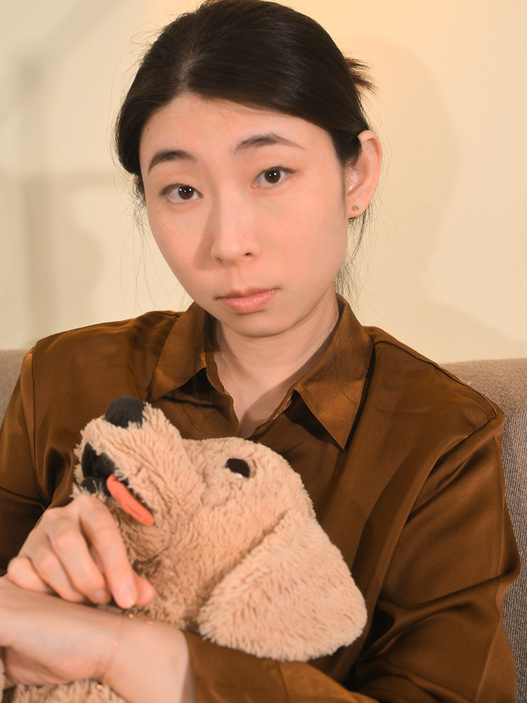 「听香」| 钻石系列|迷你18k金20分钻石耳钉铂金通勤极简长期主义