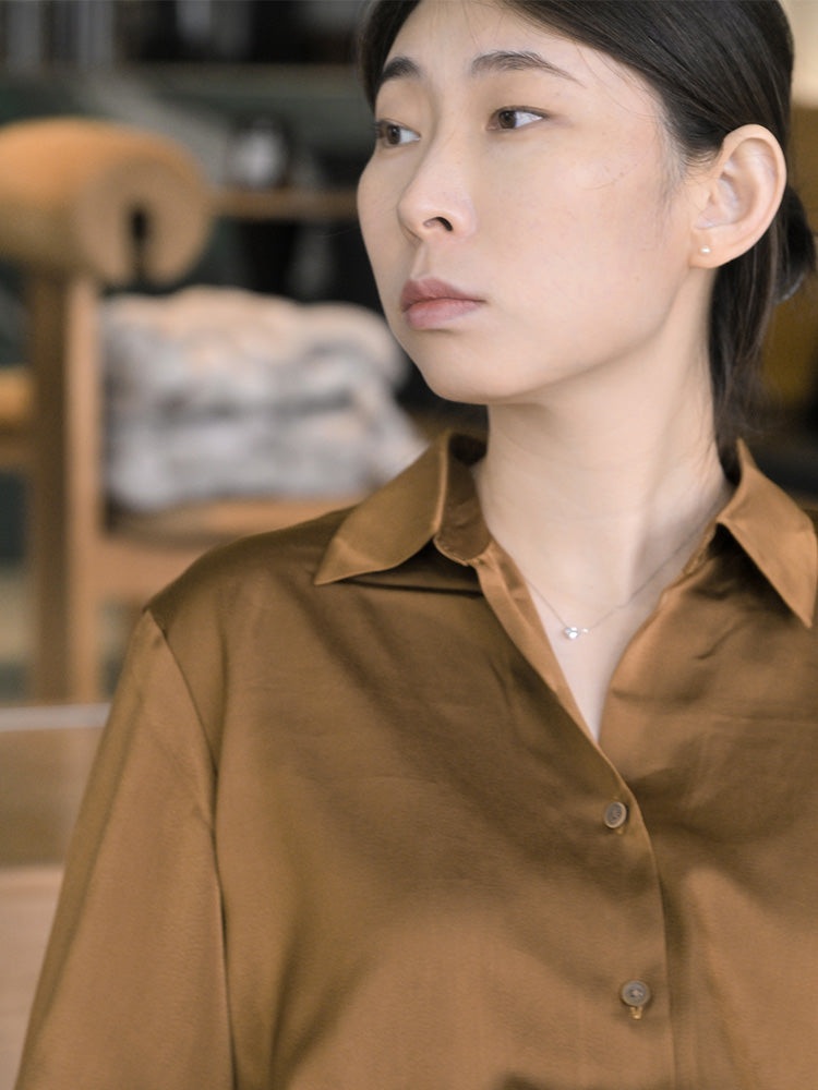 「听香」| 钻石系 |18k金方型钻石项链阿斯切通勤极简长期主义